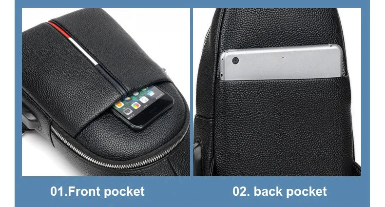 Bandoulière sacoche homme