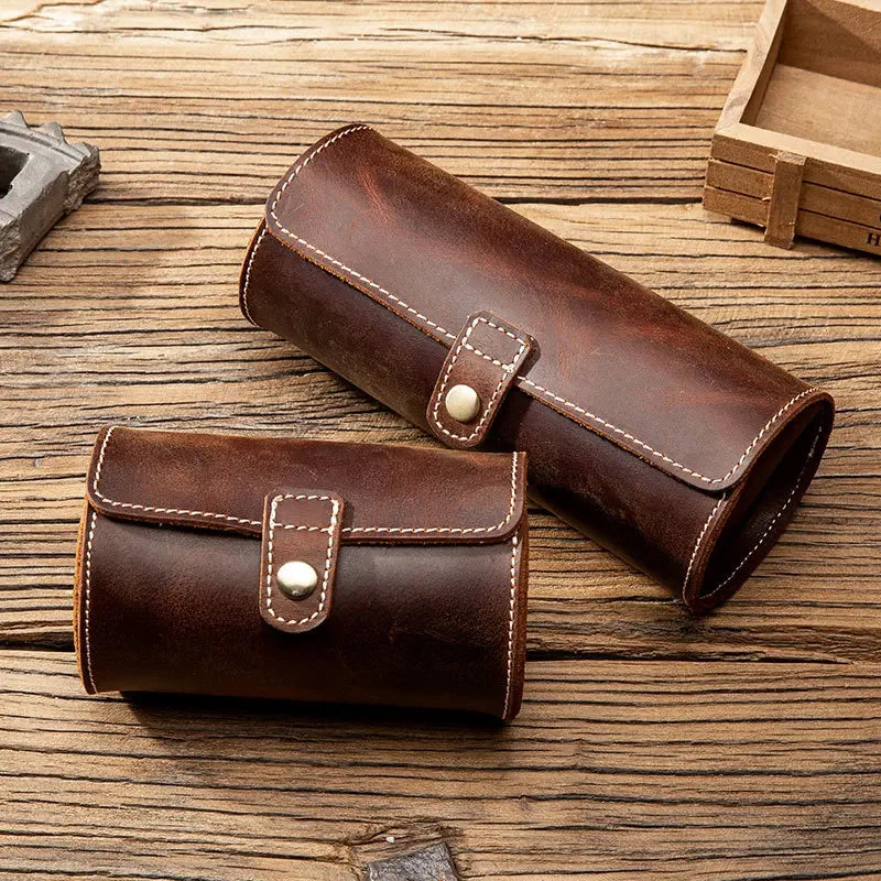 Boitier de montre en cuir