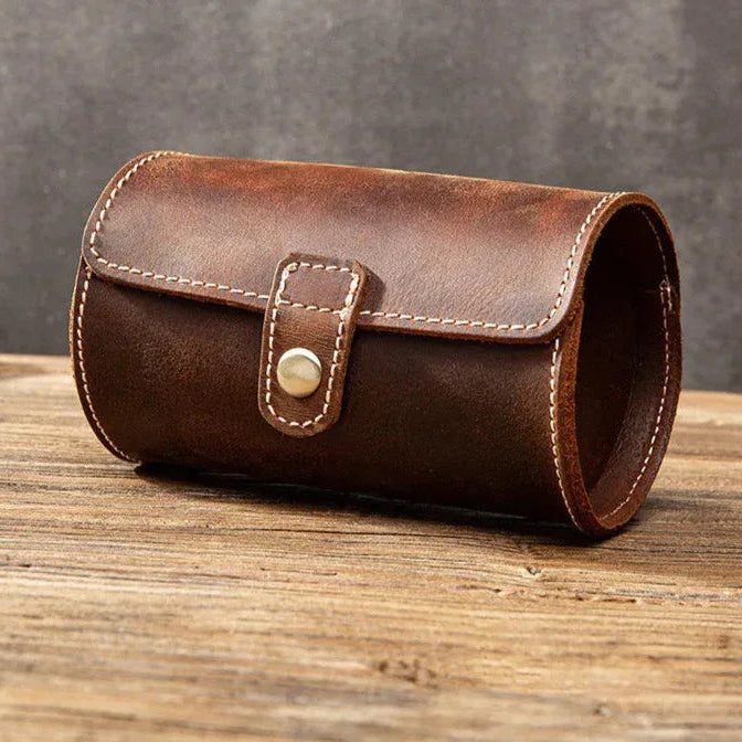 Boitier de montre en cuir