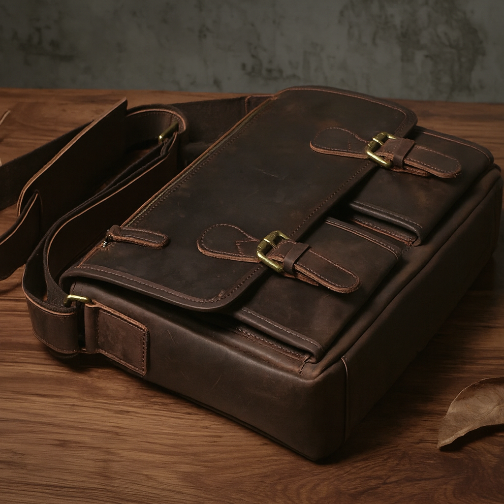 cartable homme en cuir