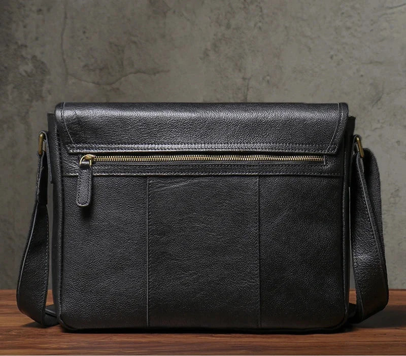 Cartable homme en cuir