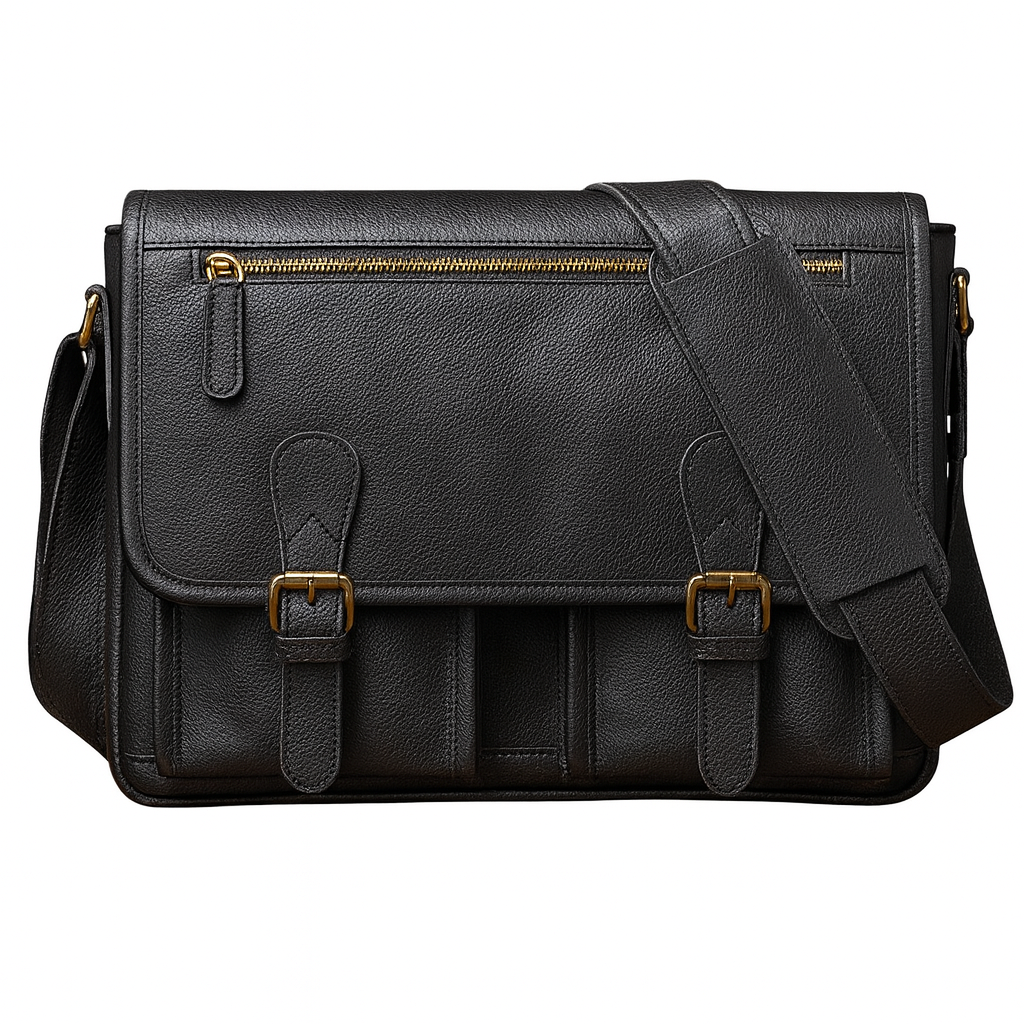 Cartable homme en cuir