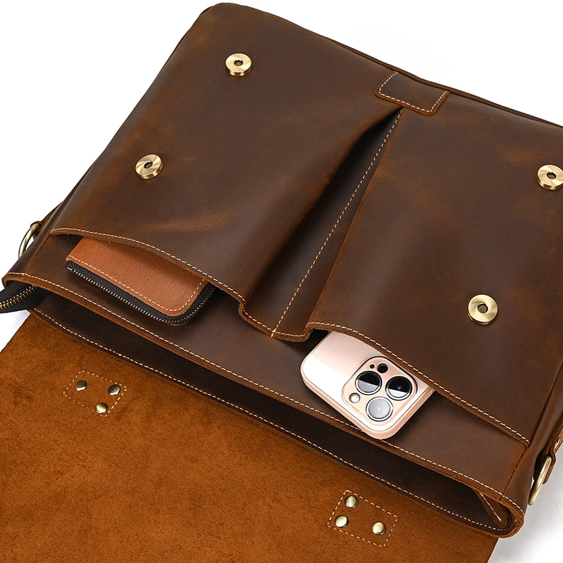 Cartable pour homme cuir