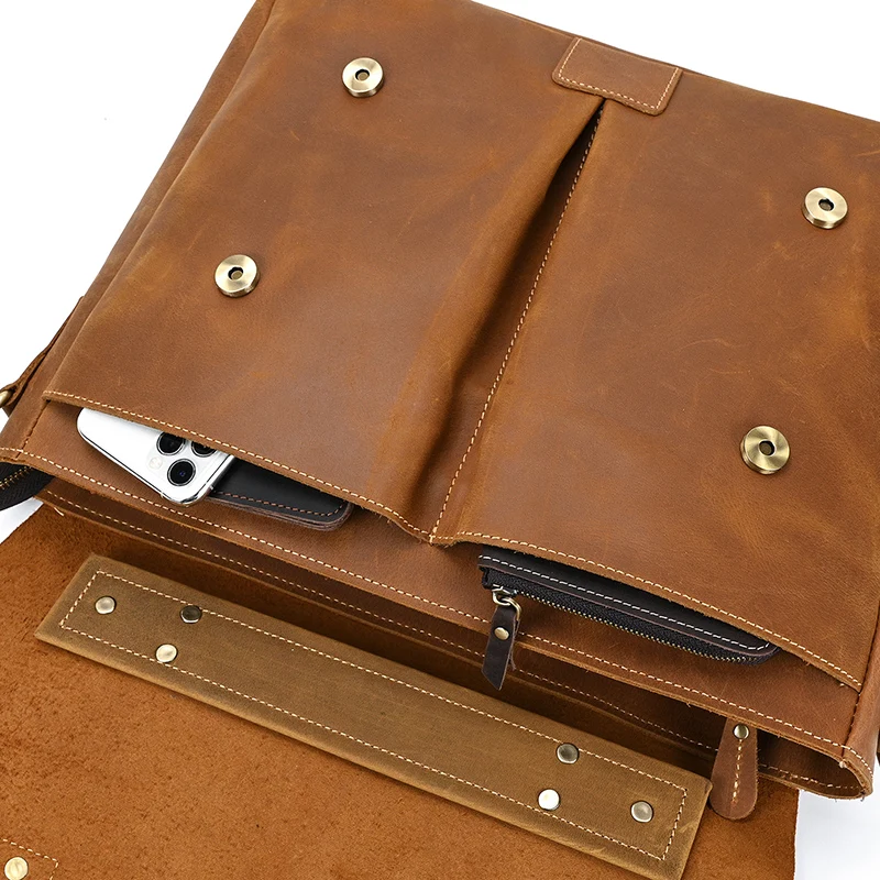 Cartable pour homme cuir