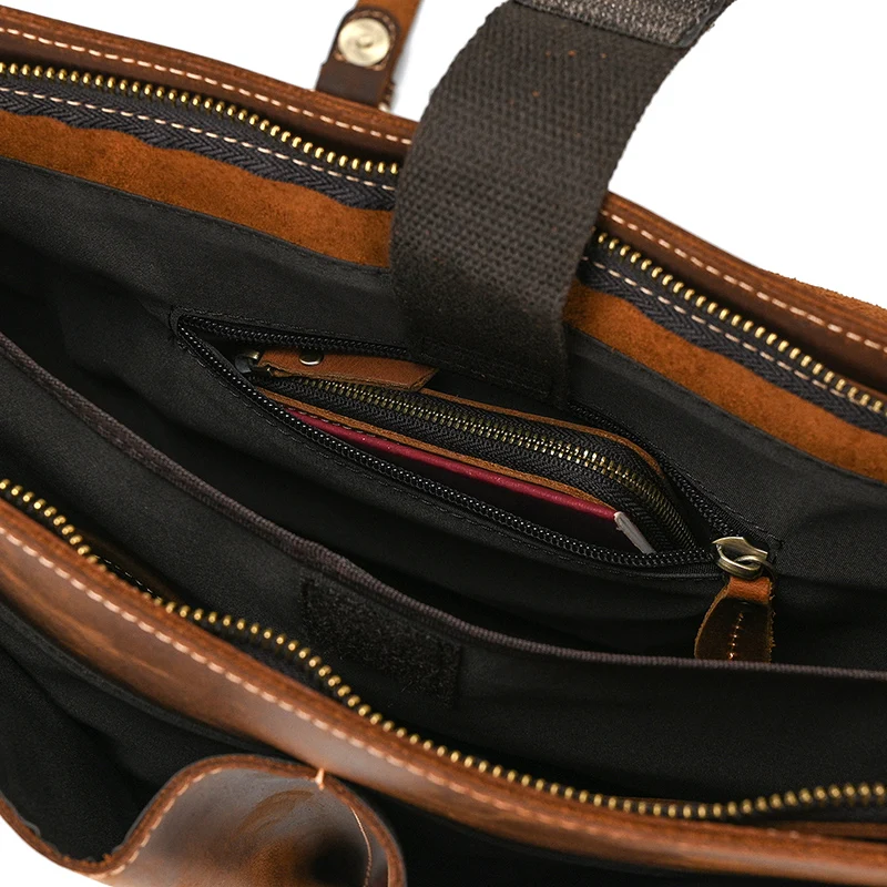 Cartable pour homme cuir