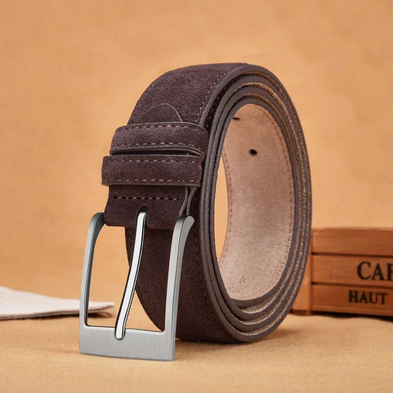 Ceinture daim homme