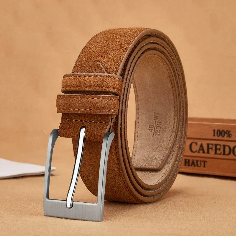 Ceinture daim homme