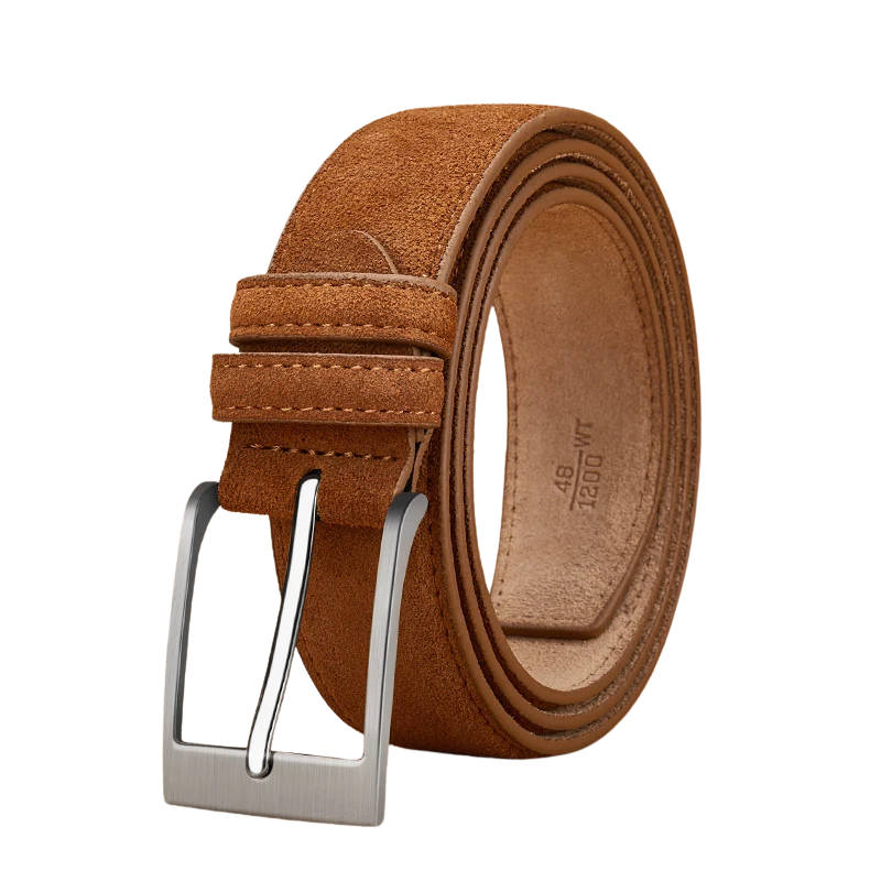 Ceinture daim homme marron / 100cm