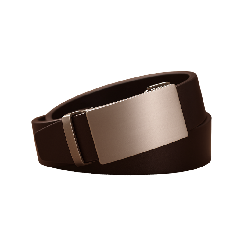 Ceinture de costume homme marron / 100cm