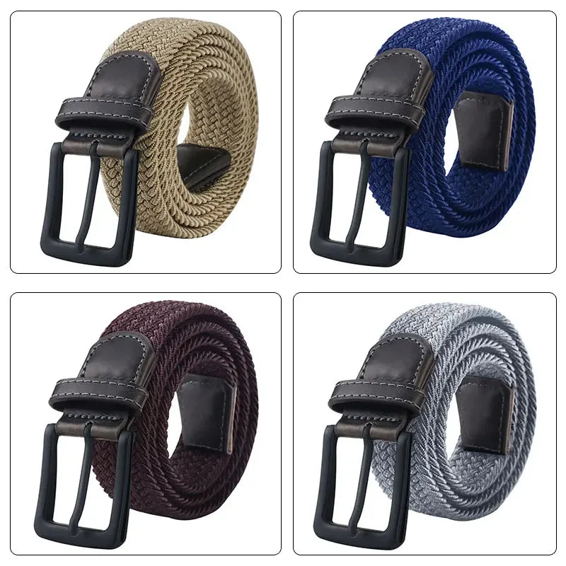 Ceinture homme tressée