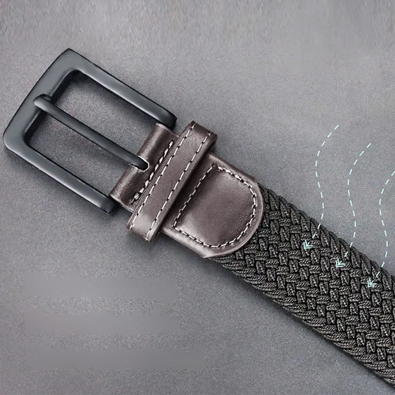 Ceinture homme tressée