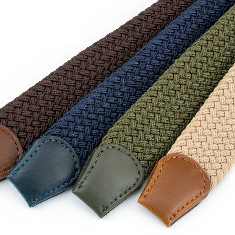 Ceinture tressée homme