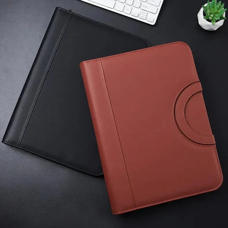 Conférencier cuir homme