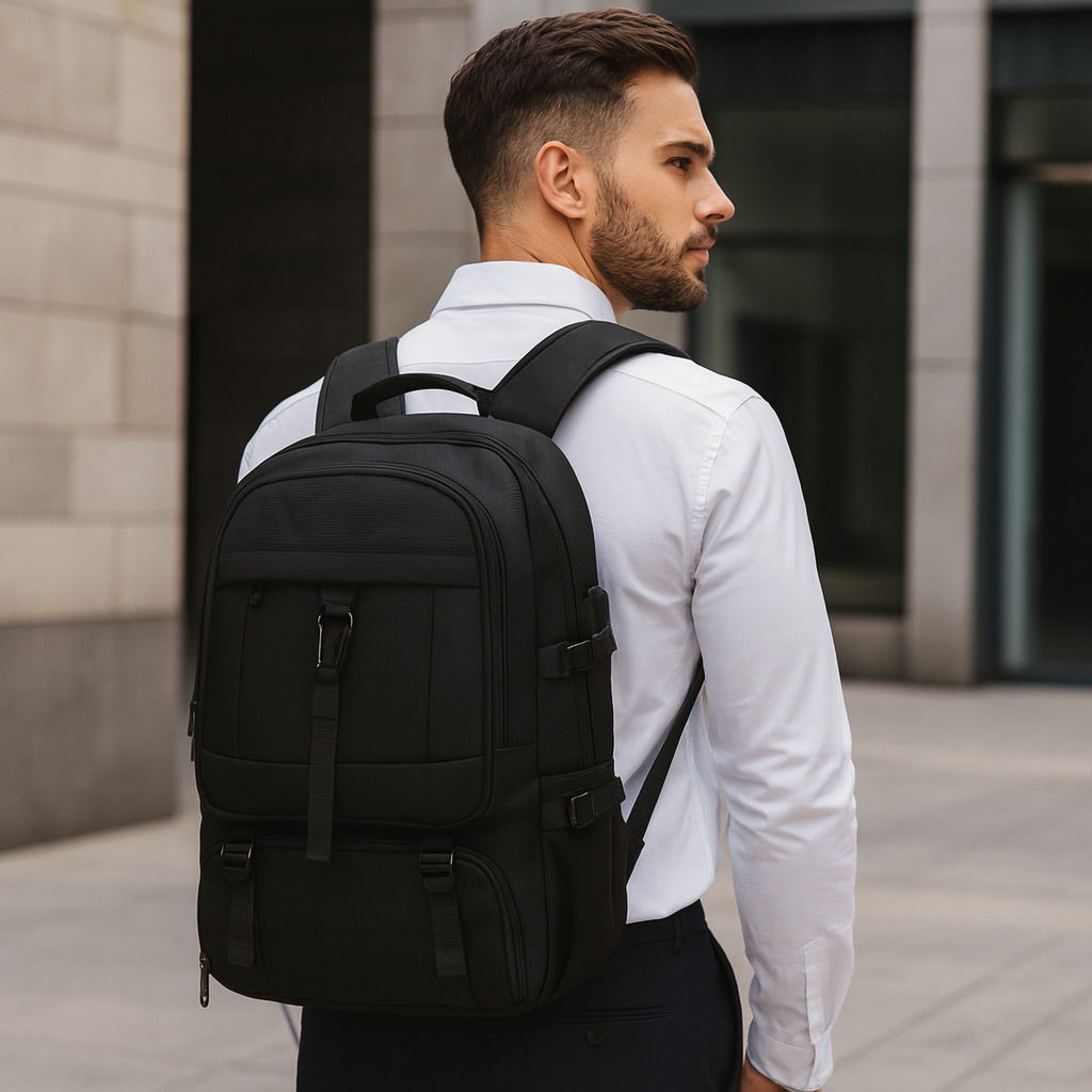 sac à dos de voyage homme noir