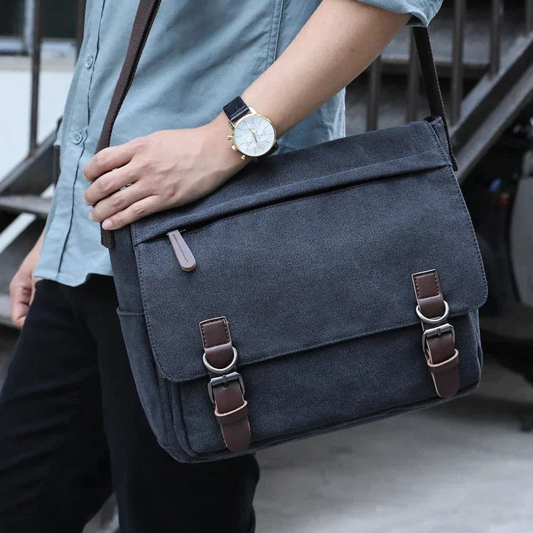 Grande sacoche bandoulière homme