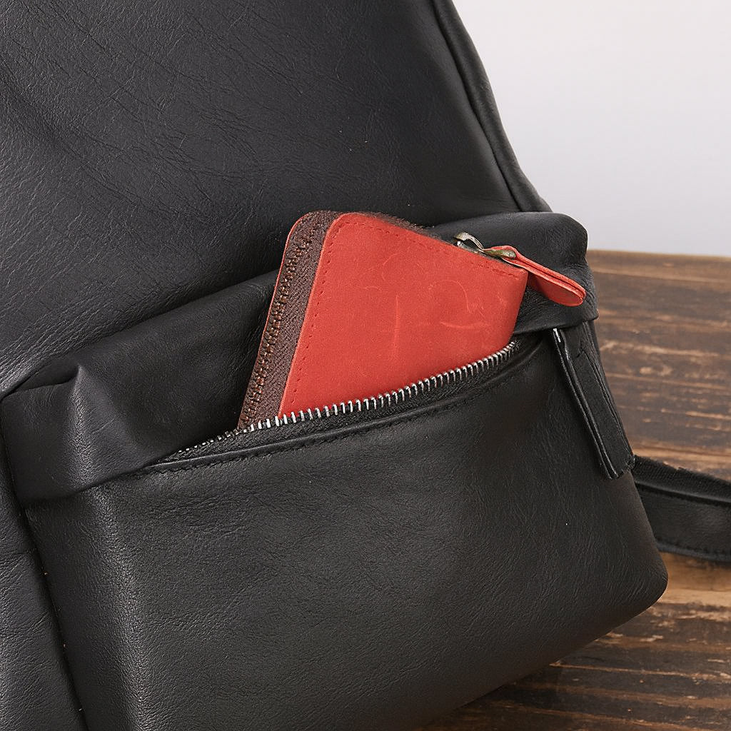Petit sac à dos cuir homme