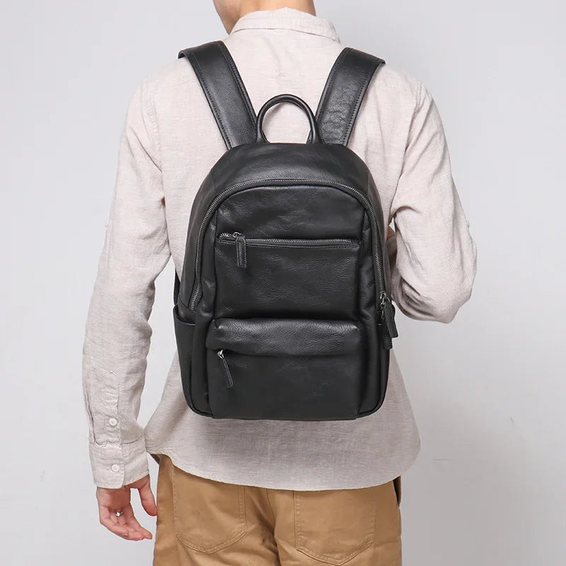 Petit sac à dos cuir homme