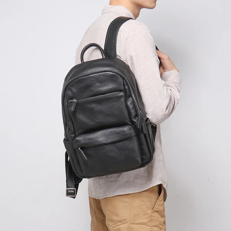 Petit sac à dos cuir homme