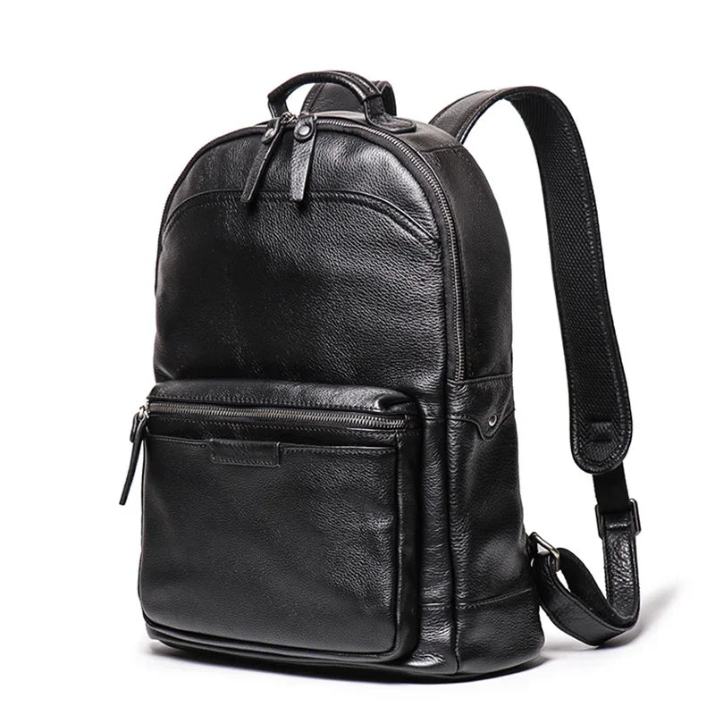 Petit sac à dos en cuir pour homme