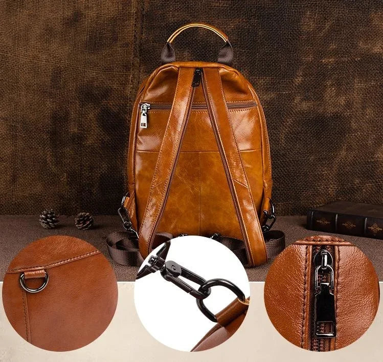 Petit sac à dos homme cuir