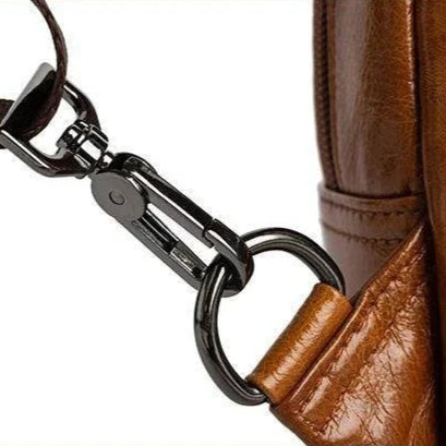 Petit sac à dos homme cuir