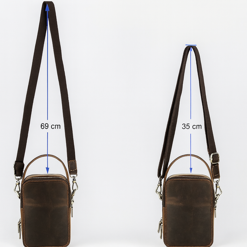 Petite sacoche bandouliere cuir homme