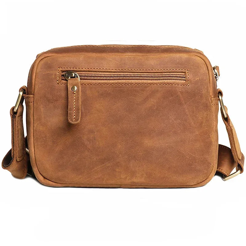 Petite sacoche cuir homme