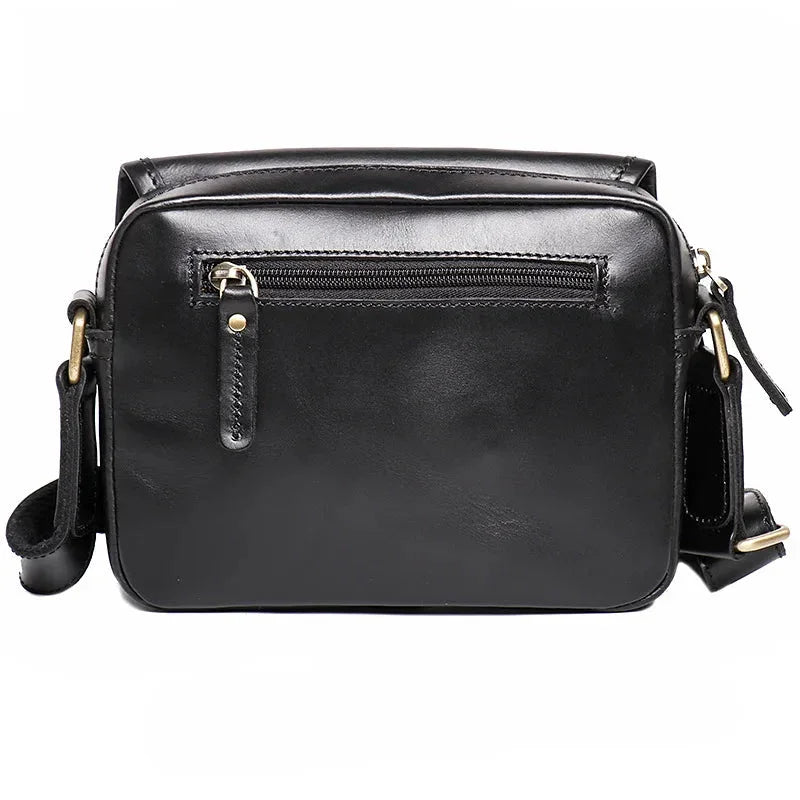 Petite sacoche cuir homme