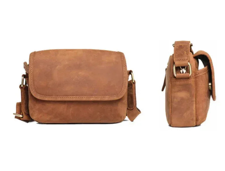 Petite sacoche cuir homme