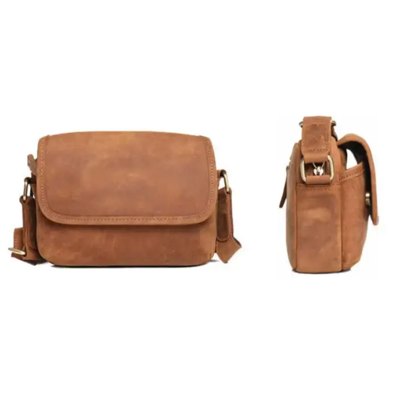 Petite sacoche cuir homme