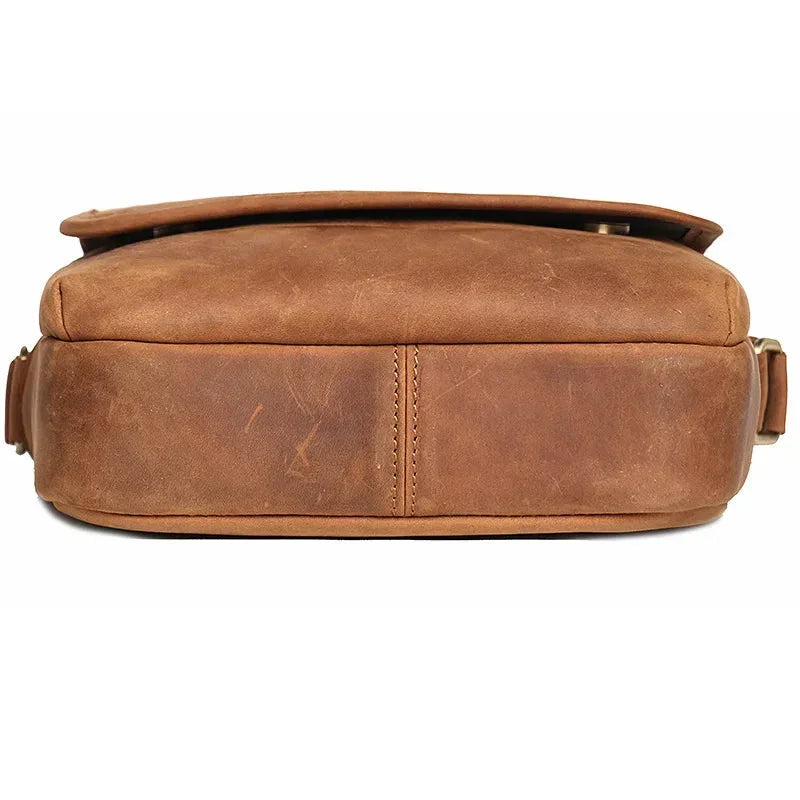 Petite sacoche cuir homme