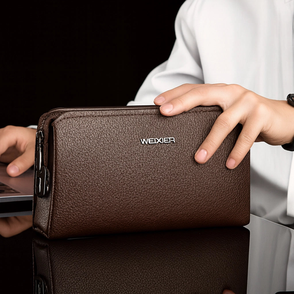 Pochette à main pour homme