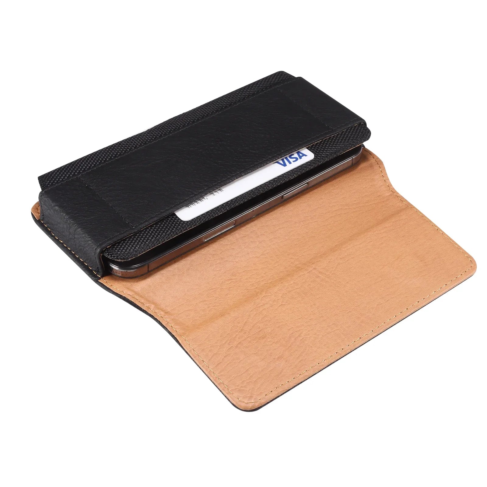 Pochette ceinture en cuir pour homme