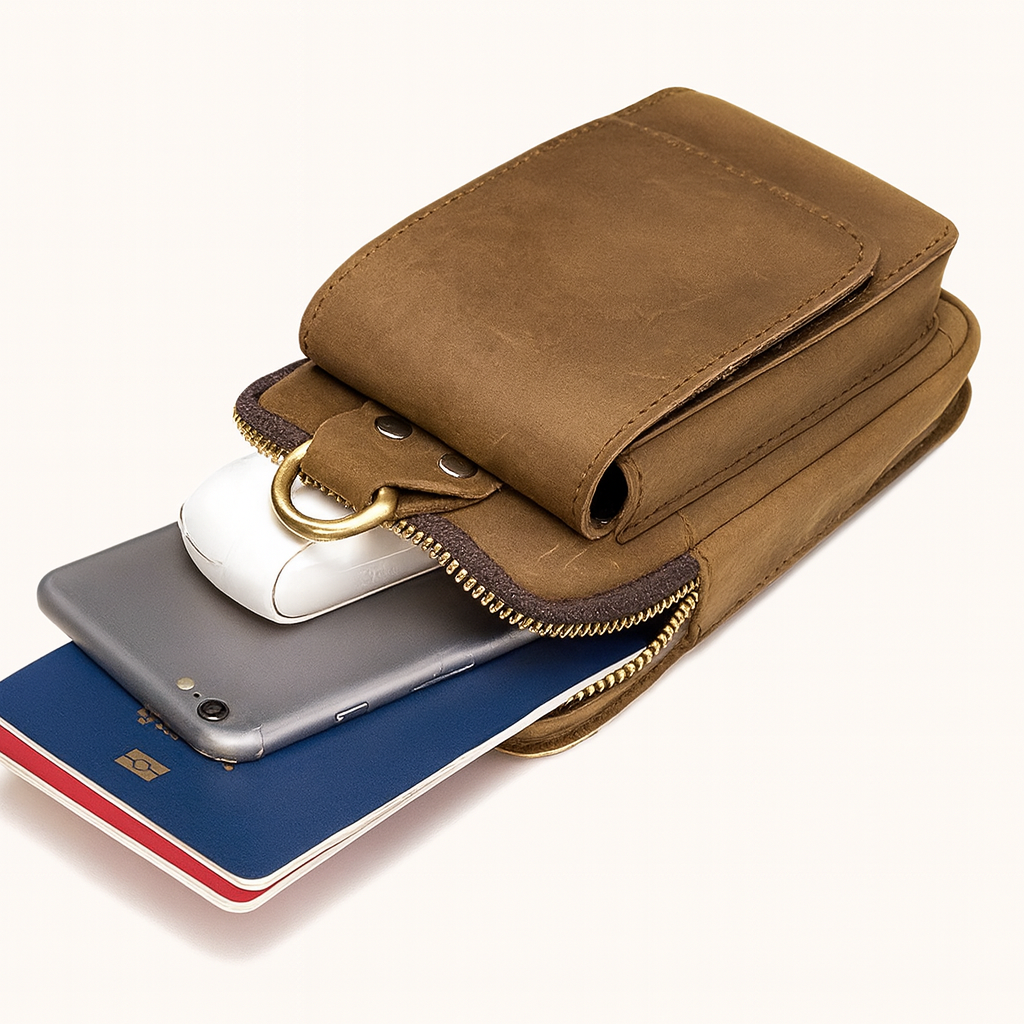 Pochette ceinture homme