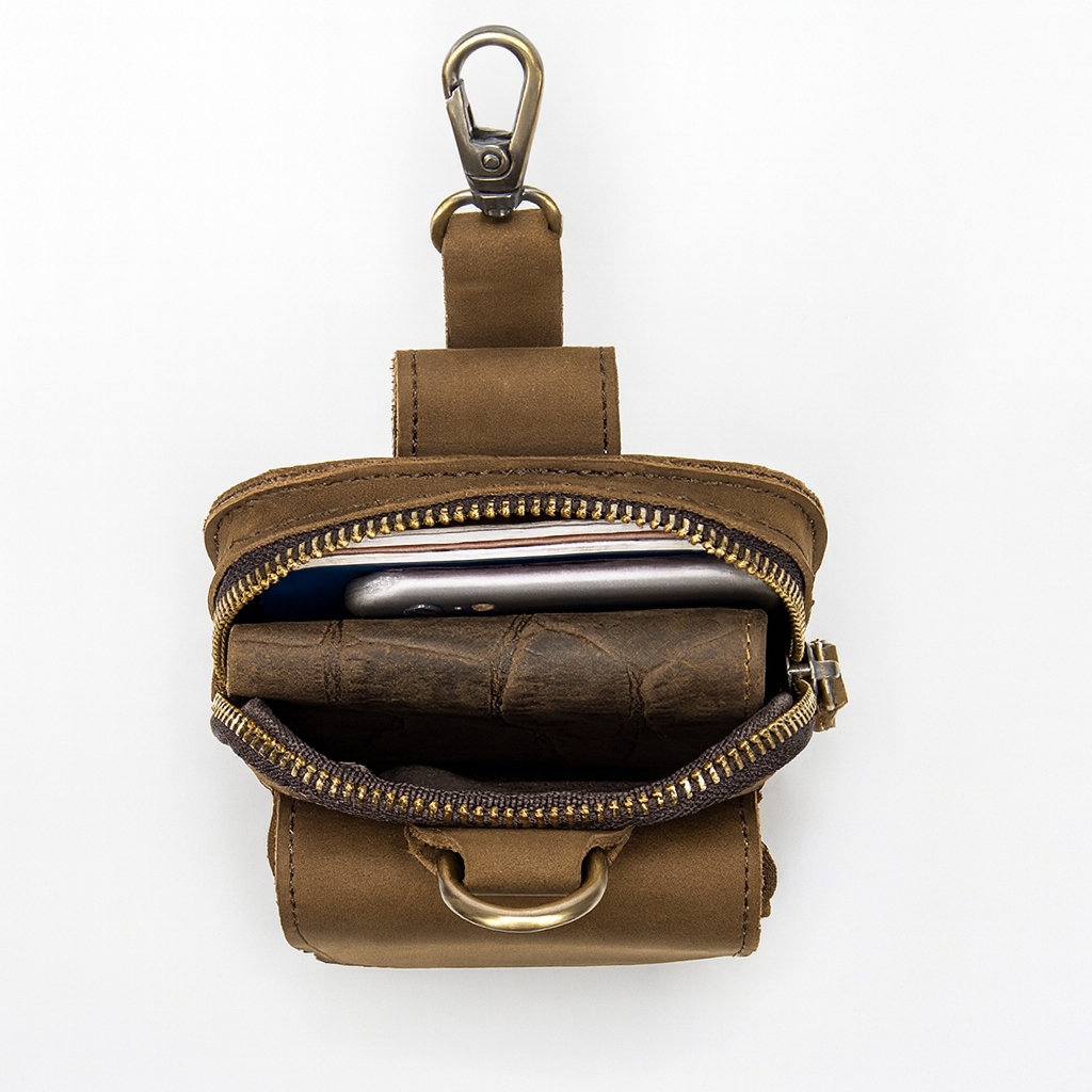 Pochette ceinture homme