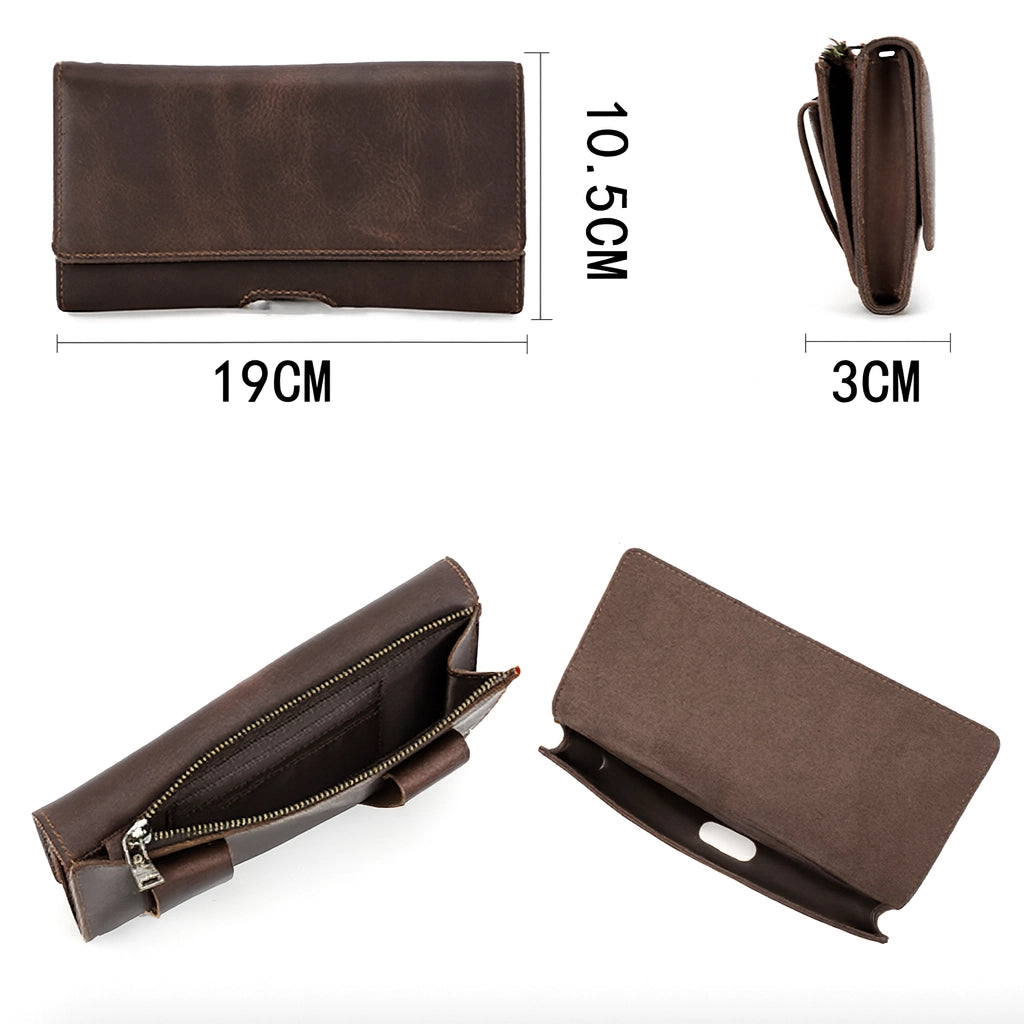 Pochette ceinture pour homme