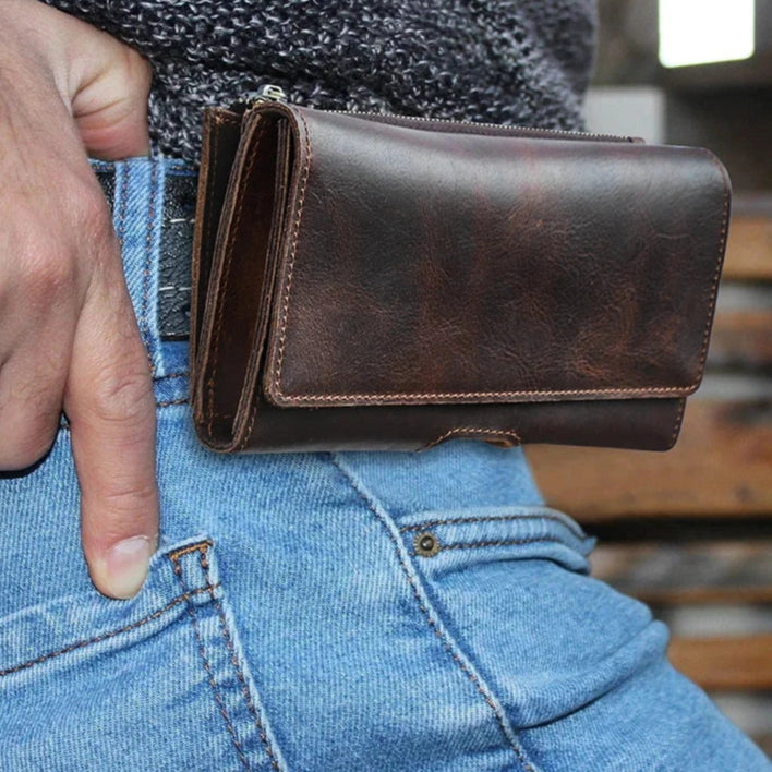 Pochette ceinture pour homme