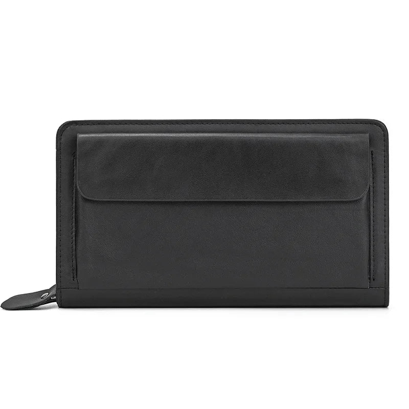Pochette cuir homme