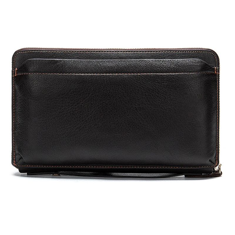 Pochette cuir homme