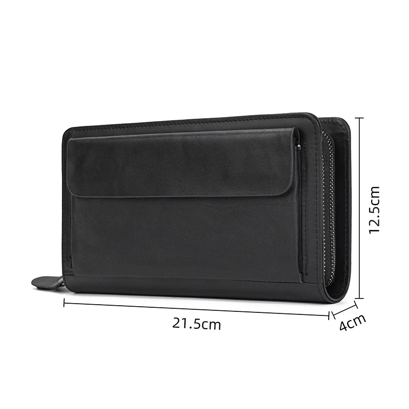 Pochette cuir homme