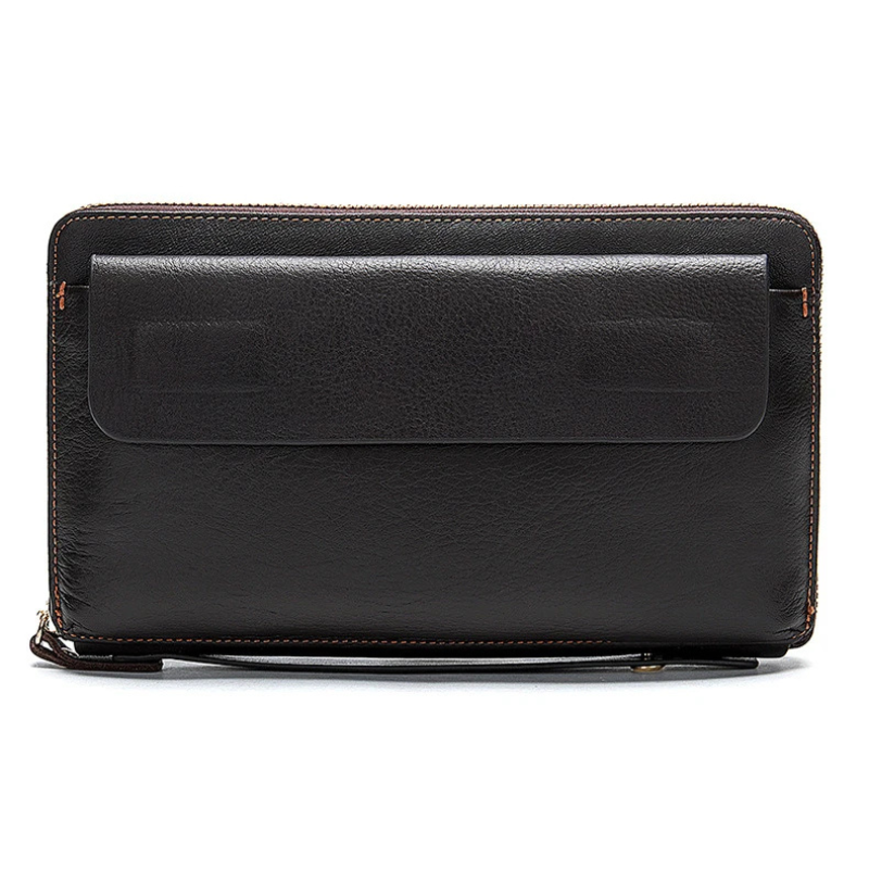 Pochette cuir homme