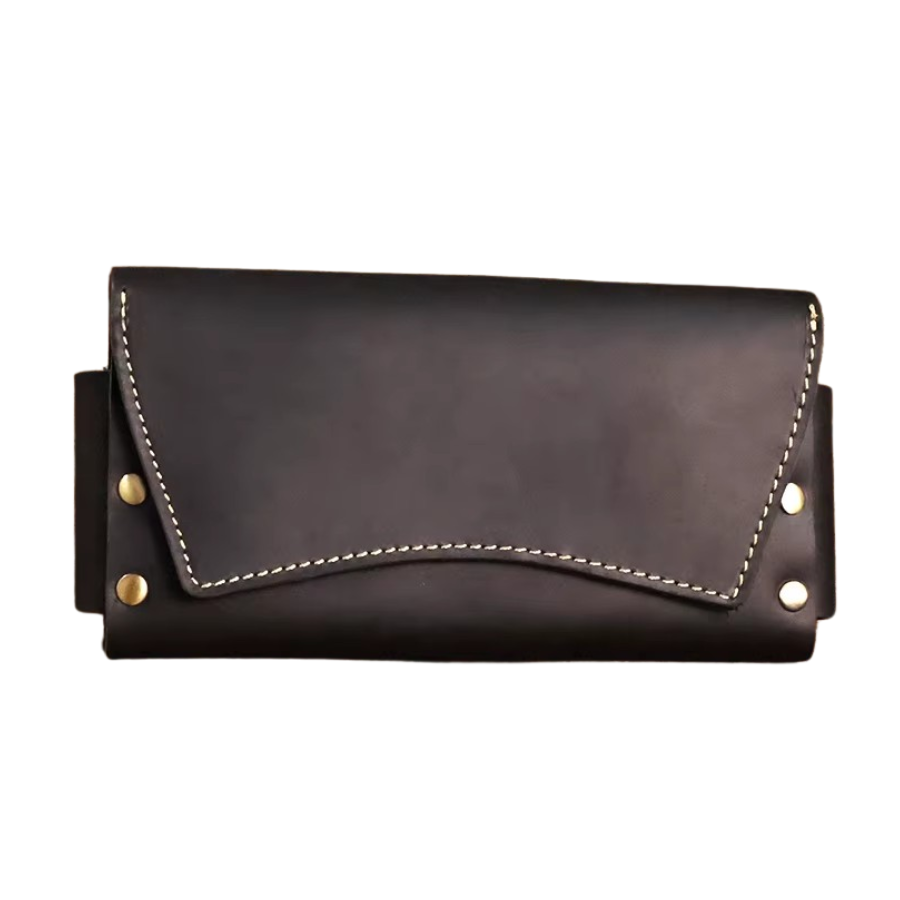 Pochette homme ceinture noir