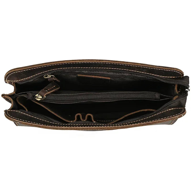 Pochette homme cuir