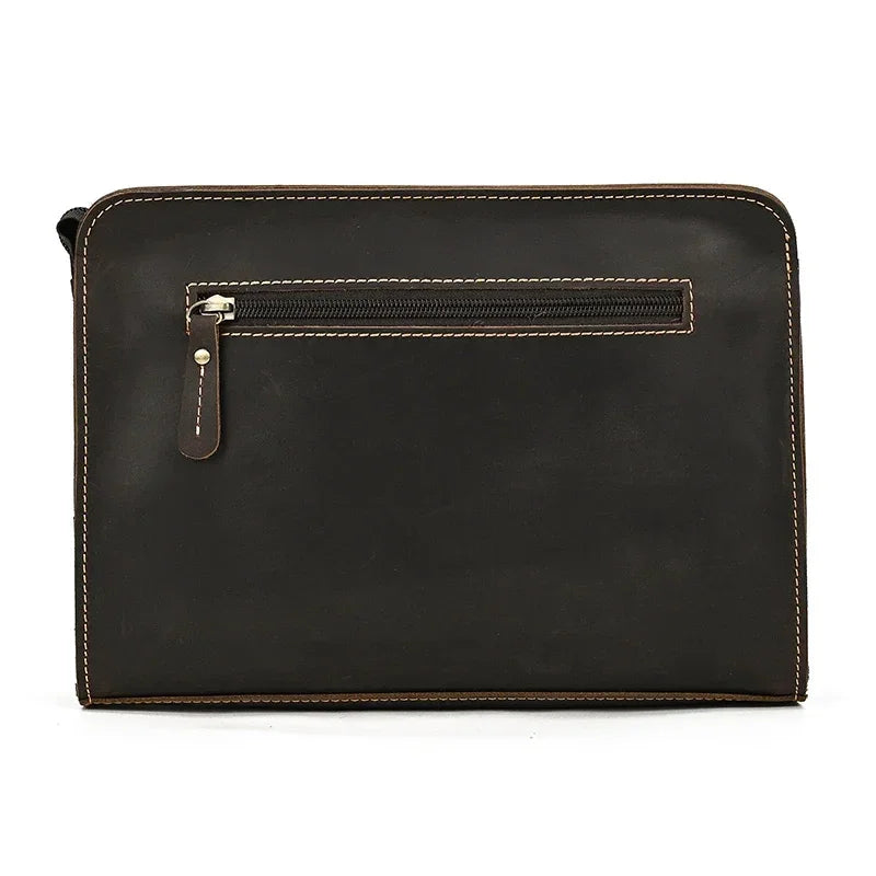 Pochette homme cuir