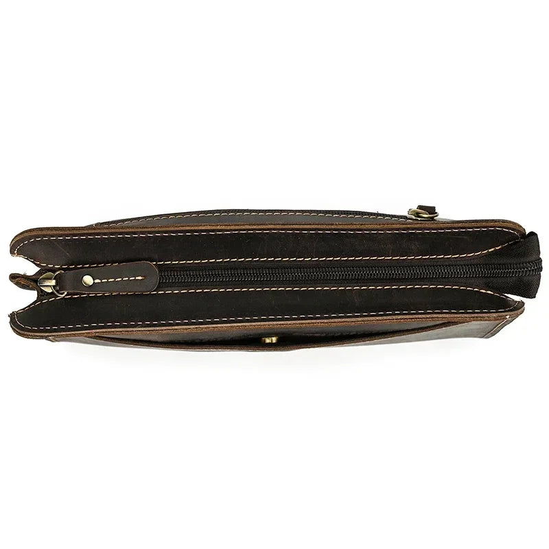 Pochette homme cuir
