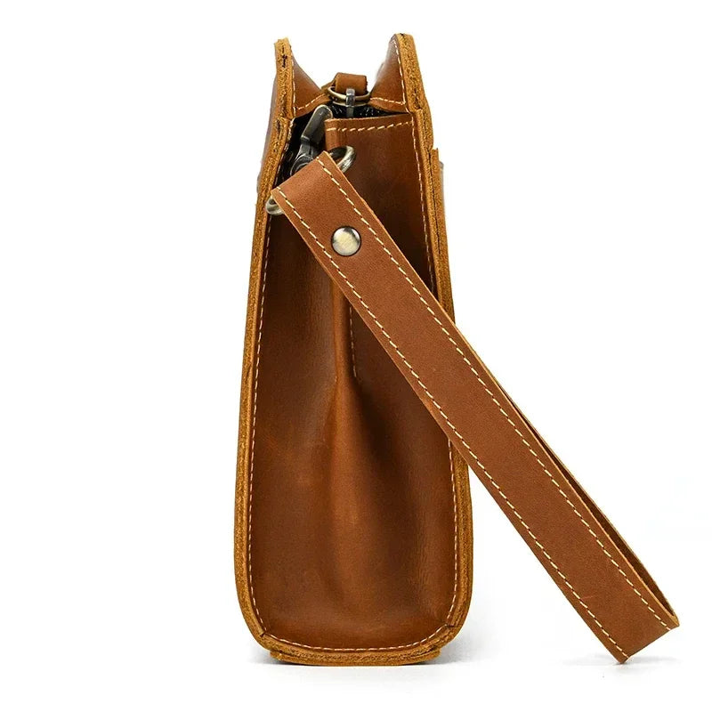 Pochette homme cuir