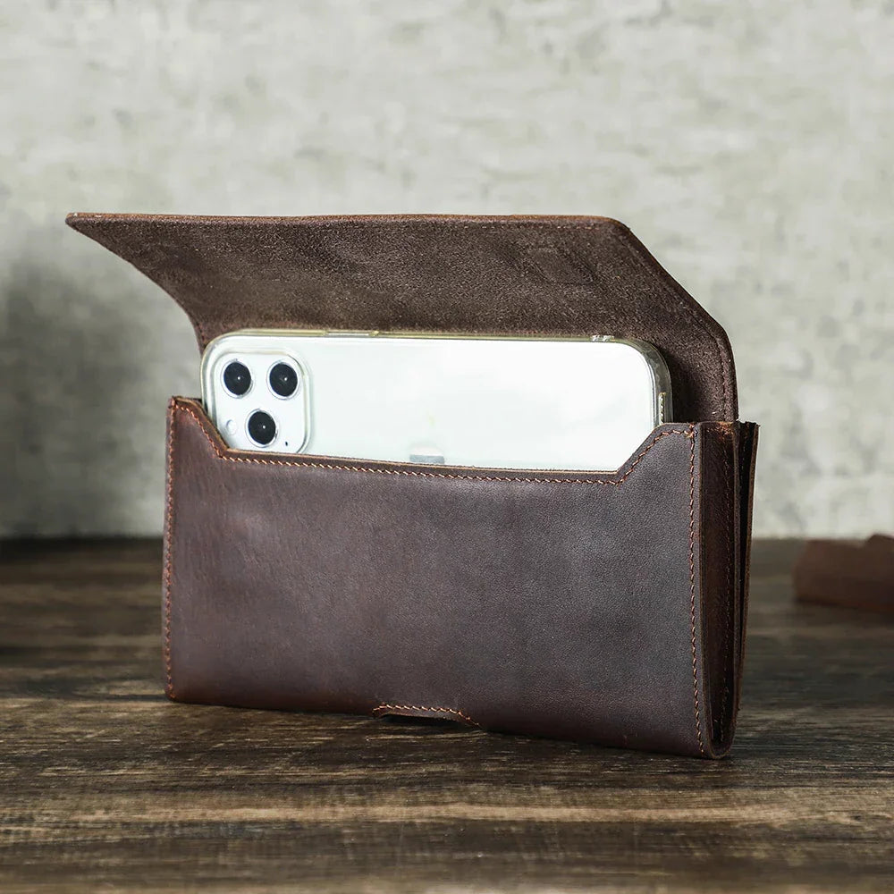 Pochette homme pour ceinture