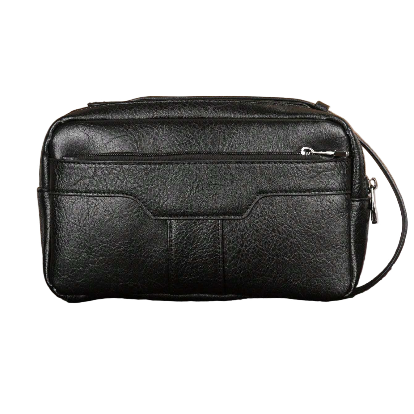 Pochette noir homme