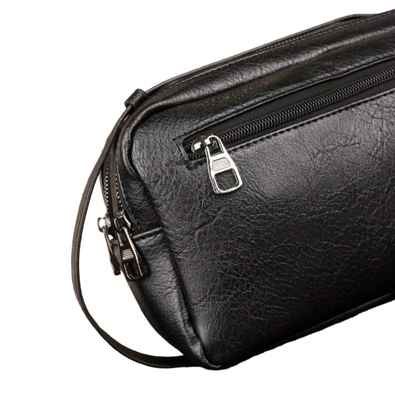 Pochette noir homme