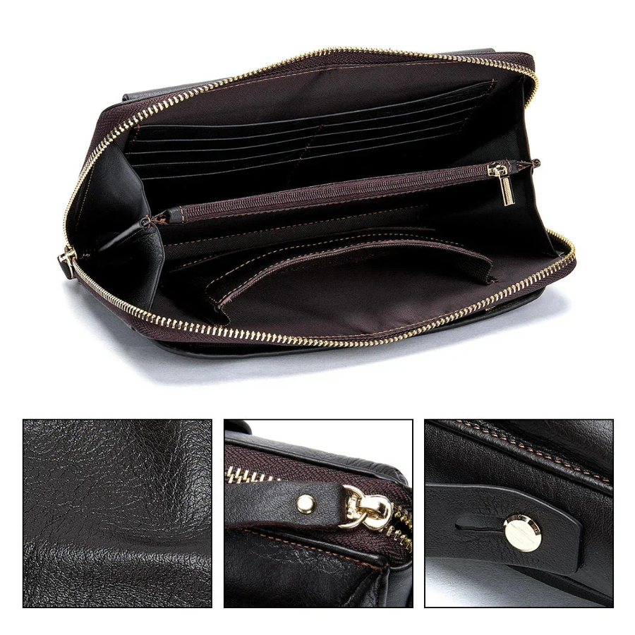 Pochette portefeuille homme